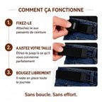 Ceinture sans boucle Premium