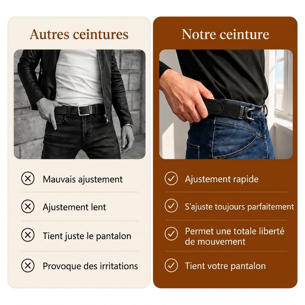 Ceinture sans boucle Premium